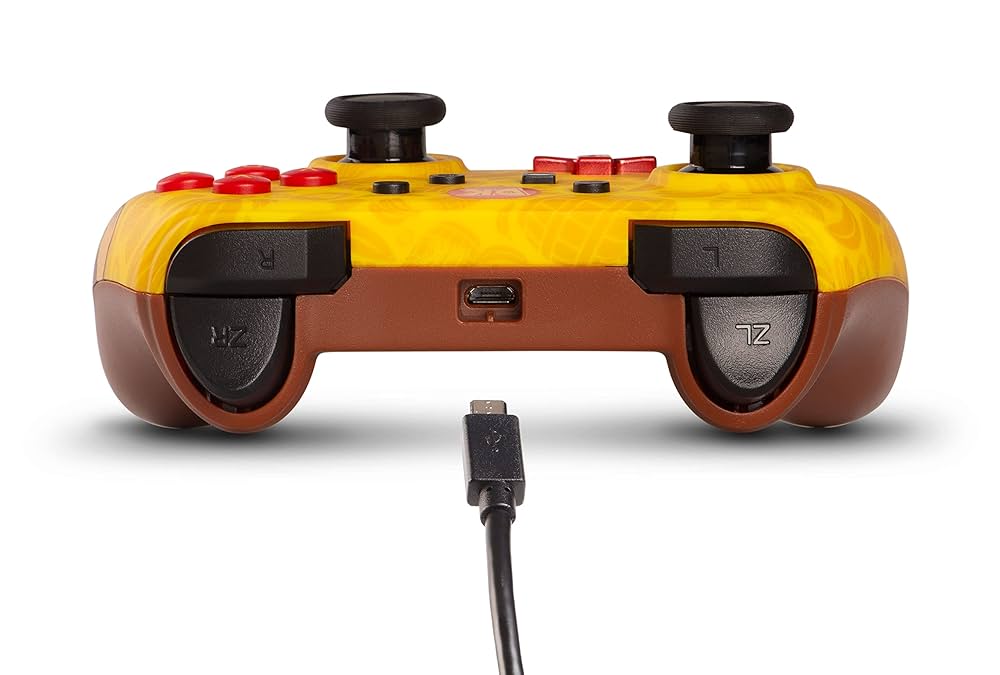 PowerA Nintendo Switch kontroller - Donkey Kong /gyári doboz nélkül/ - 2