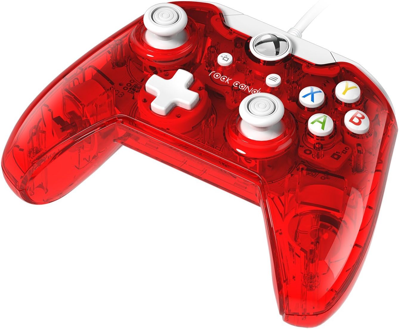 PDP Xbox One Rock Candy Vezetékes Kontroller - Stormin Cherry /gyári doboz nélkül/ - 4