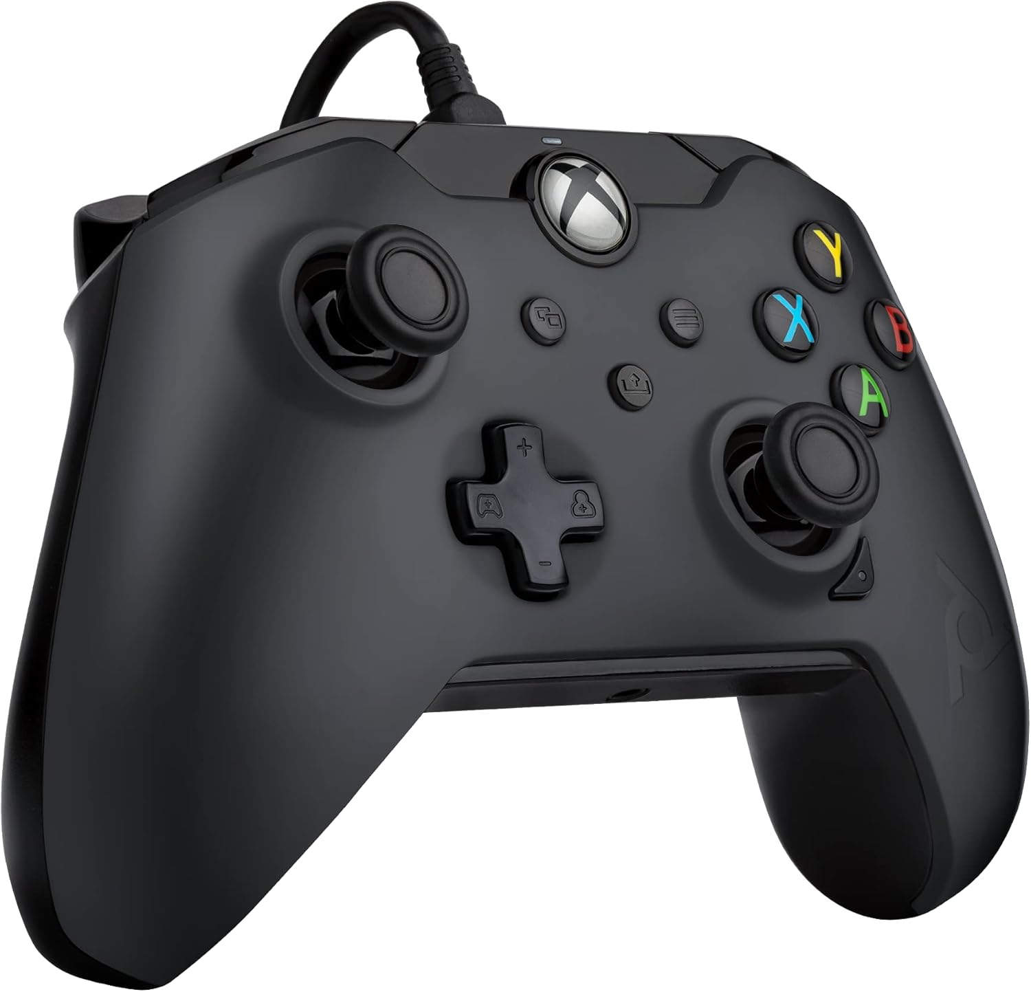 PDP Xbox Vezetékes Kontroller - Raven Black /gyári doboz nélkül/ - 2