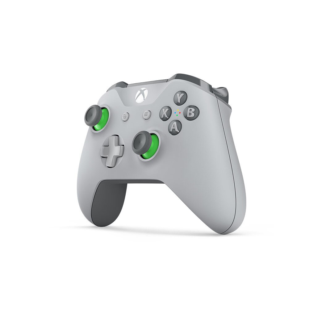 Microsoft Xbox One Wireless Kontroller Grey/Green - Szürke/zöld /gyári doboz nélkül/ - 4