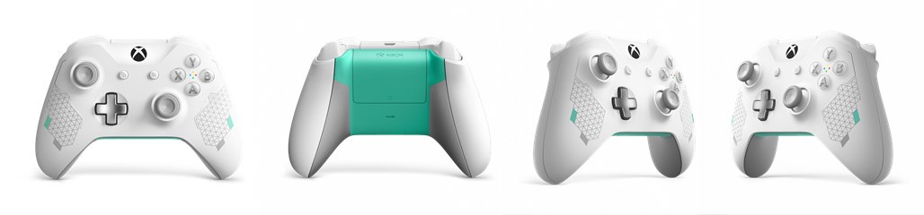 Microsoft Xbox One Wireless Kontroller Sport White Special Edition /gyári doboz nélkül/ - 6