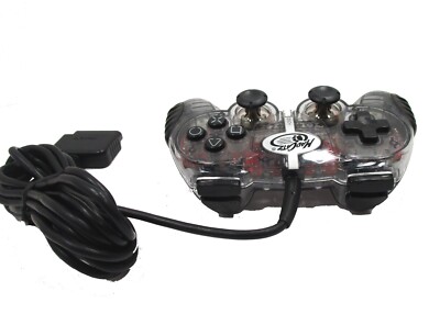 Mad Catz PS2 Transparent Black/Grey vezetékes kontroller - átlátszó /gyári doboz nélkül/ - 2