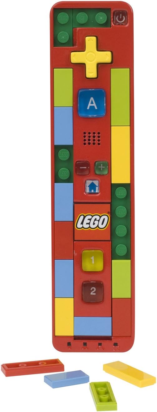 LEGO Play and Build Vezeték nélküli Távirányító + Wii Nunchuk - fehér – Wii U / Wii /gyári doboz nélkül/ - 3