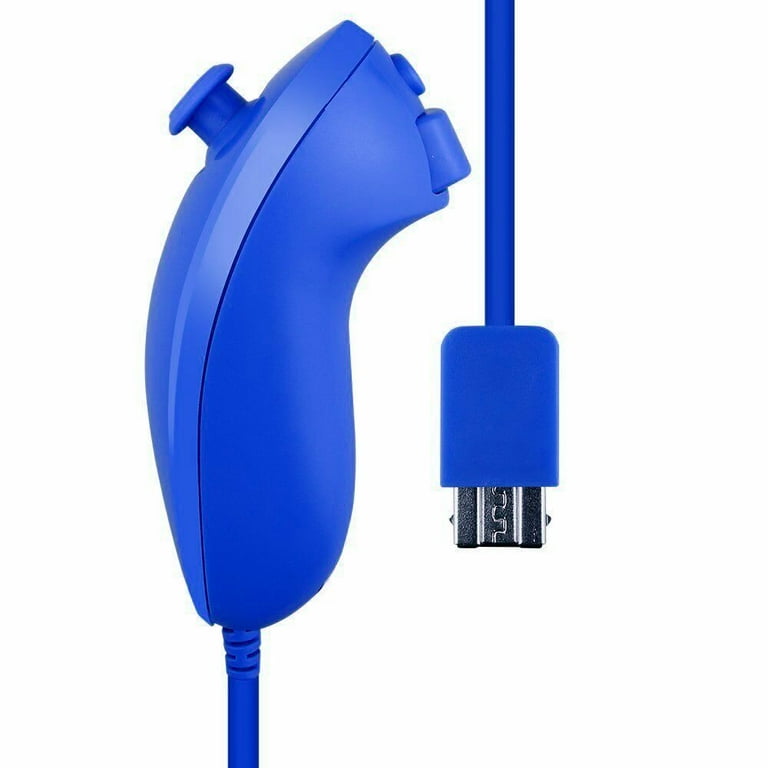Nunchuk Kontroller – Nintendo Wii - Dark Blue /gyári doboz nélkül/ - 2