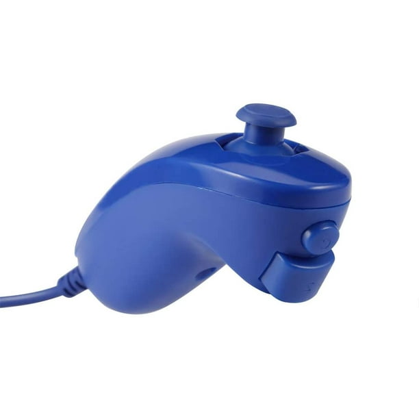 Nunchuk Kontroller – Nintendo Wii - Dark Blue /gyári doboz nélkül/ - 3