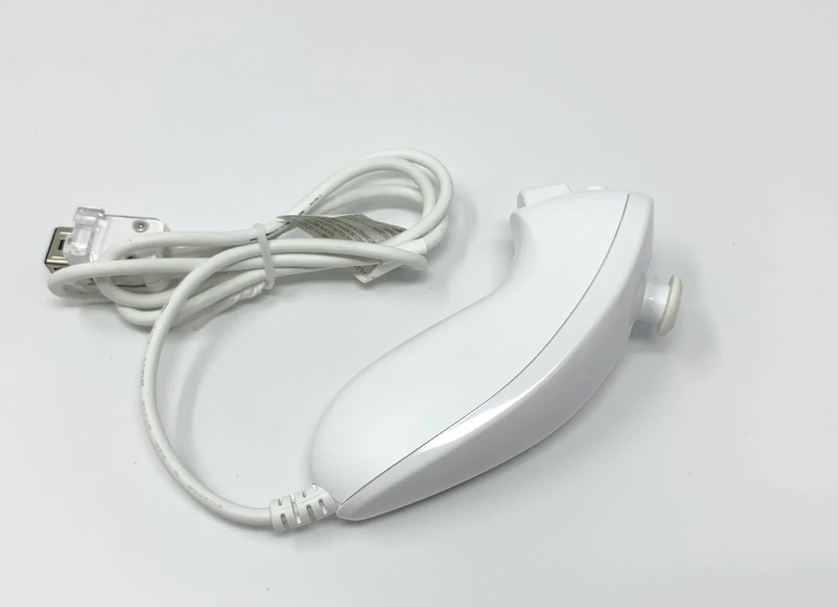 Nunchuk Kontroller – Nintendo Wii - Fehér /gyári doboz nélkül/ - 3