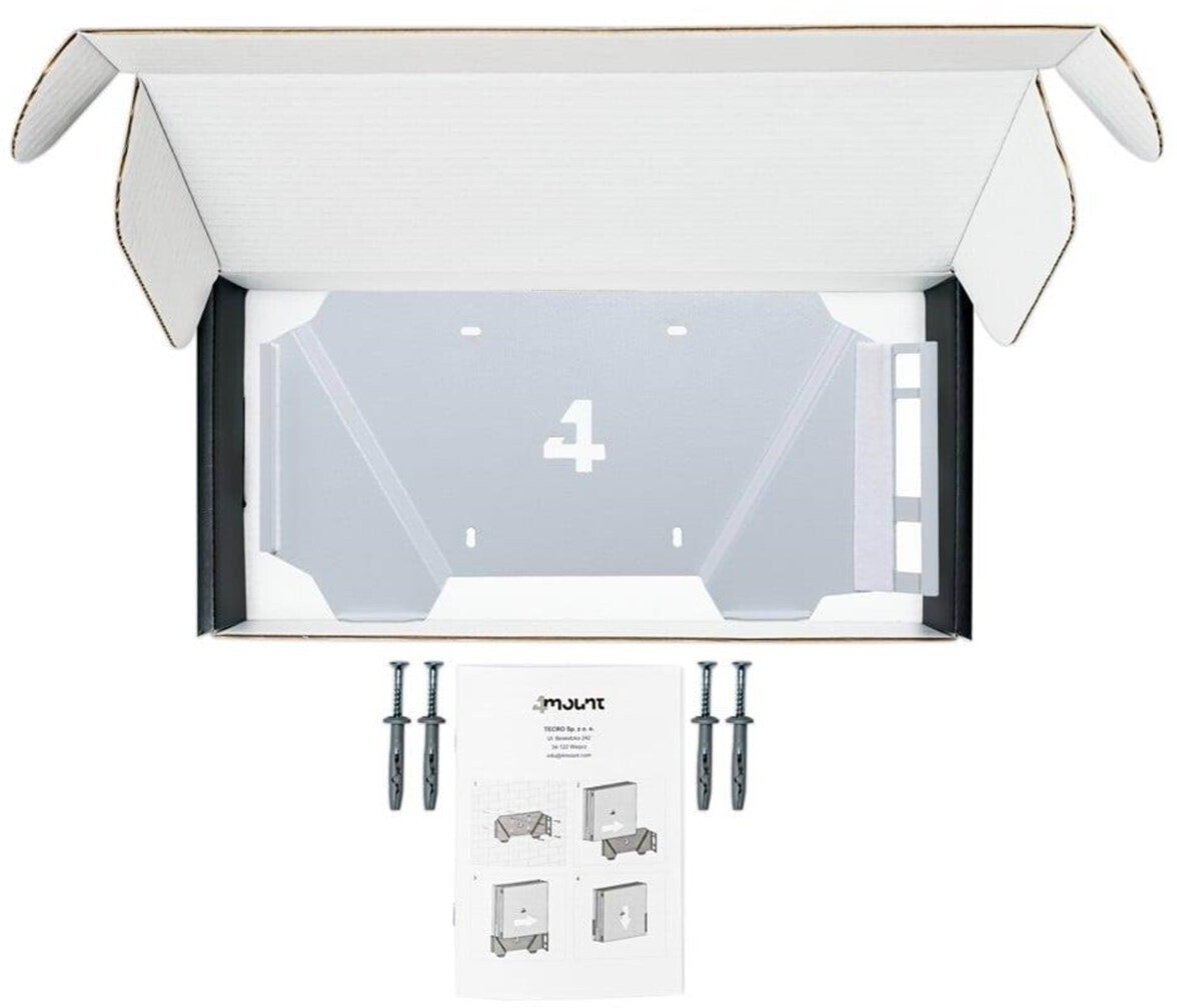 4mount – Fali tartó PlayStation 4 Pro konzolhoz - fehér /gyári dobozában/ - 5