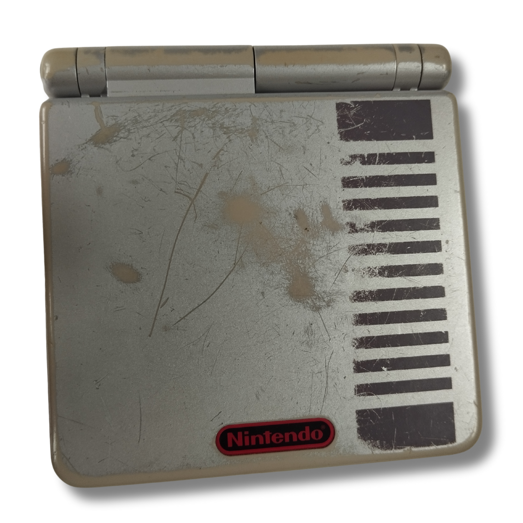 Nintendo Game Boy Advance SP konzol NES Klasszikus Kiadás (AGS-001) – Onyx, Eredeti /gyári doboz nélkül/ - 7