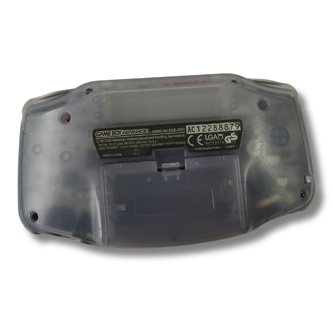 Nintendo Game Boy Advance konzol - Clear Glacier /gyári doboz nélkül/ - 2