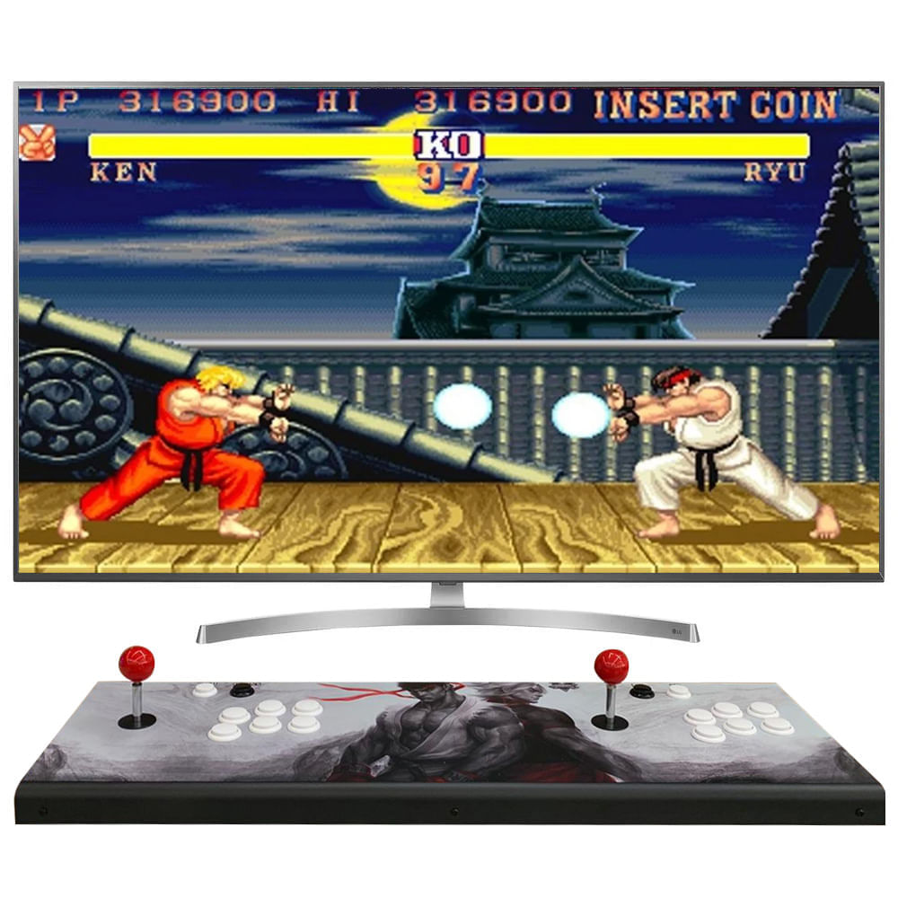 Pandora Saga DX2 Plus Arcade konzol – több mint 10 000 játékkal /gyári doboz nélkül/ - 2