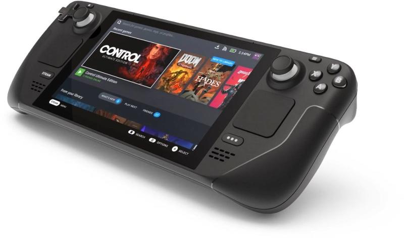 Valve Steam Deck LCD – 256 GB hordozható játékkonzol - fekete /tokkal/ - 2