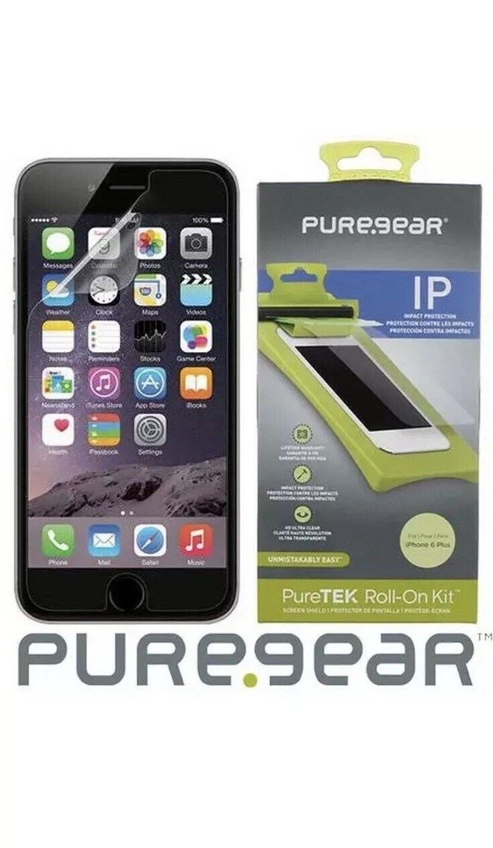PureGear PureTek Roll-On Screen Shield Kit képernyővédő – iPhone 6 Plus HD Impact - 2
