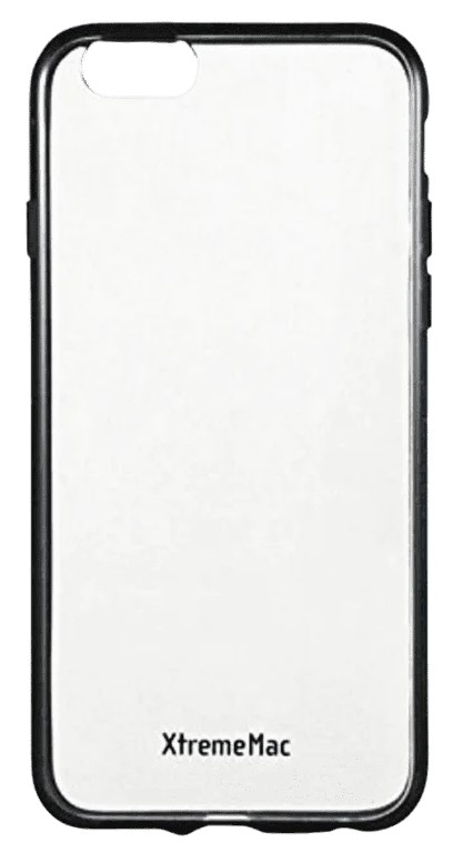 XtremeMac Soft Grip Back Clear Case Microshield Accent tok – iPhone 6 Plus - Átlátszó  - 2