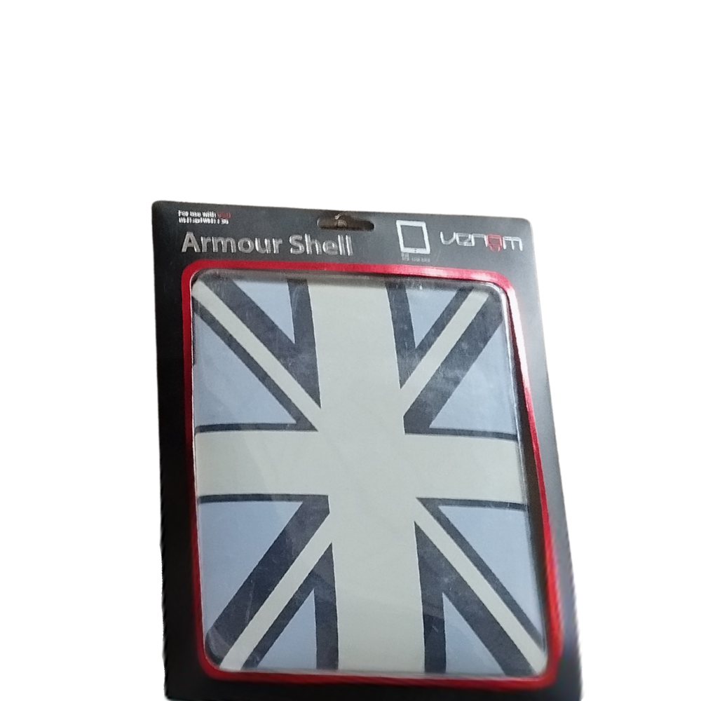 Venom Armour Shell Case For Apple iPad 1st Gen. - 9.7in - Great Britain - Kék-fehér - 3