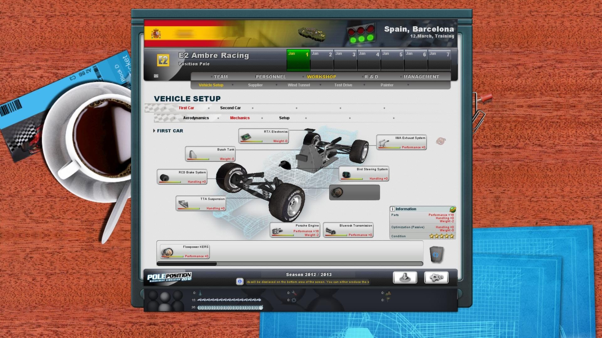 Pole Position Management Simulation 2012 - PC /DVD/ - 3