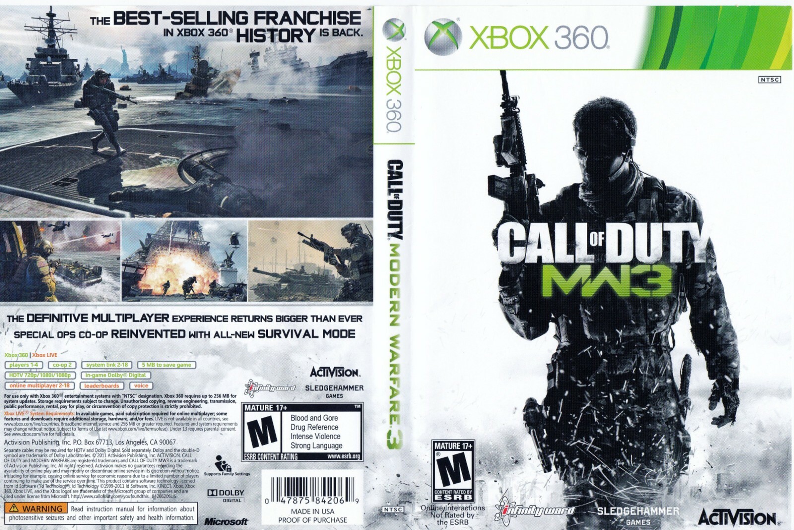 Call of Duty Modern Warfare 3 - Xbox 360 - 2