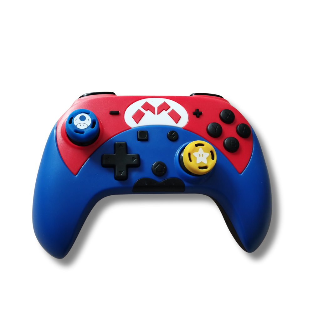 Nintendo Switch Joy-Con analóg karvédő sapka szett – Mario dizájn (4 db) - 2