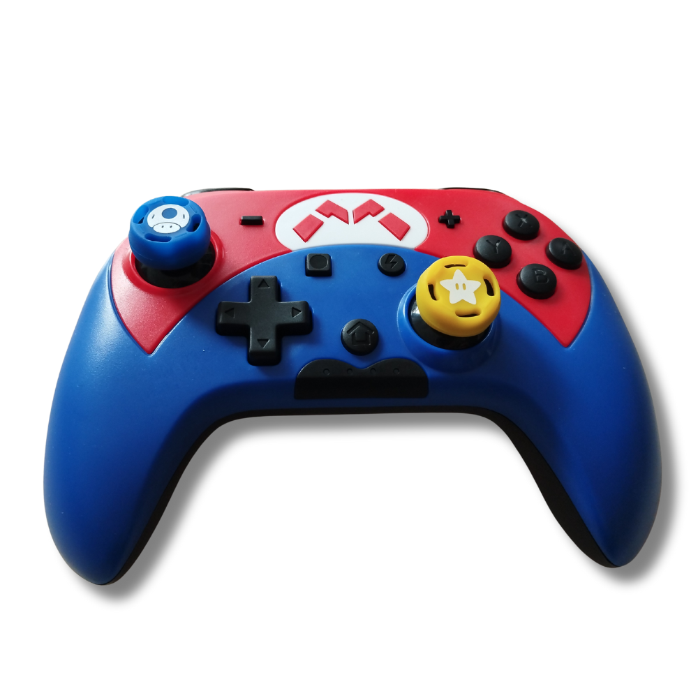 Nintendo Switch Joy-Con analóg karvédő sapka szett – Mario dizájn (4 db) - 4