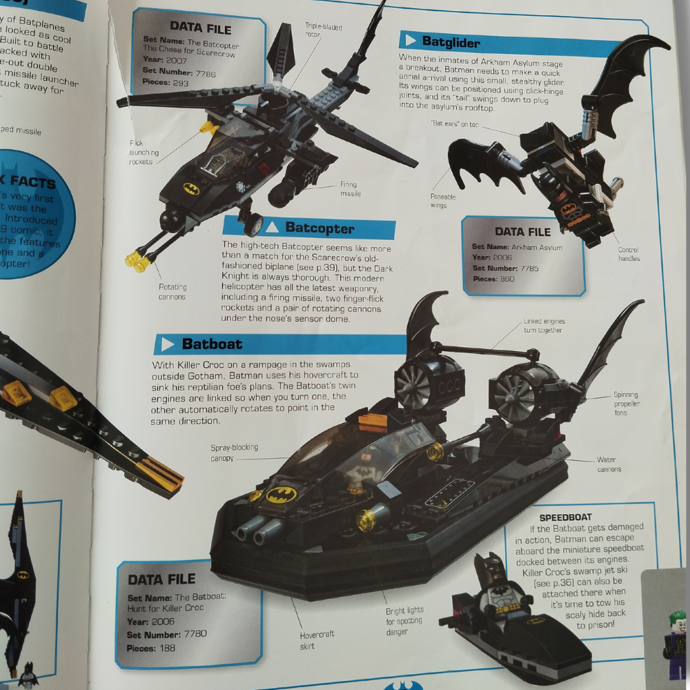 The LEGO DC Universe Super Heroes Batman Visual Dictionary könyv /angol nyelvű, minifigura nélkül/ - 3
