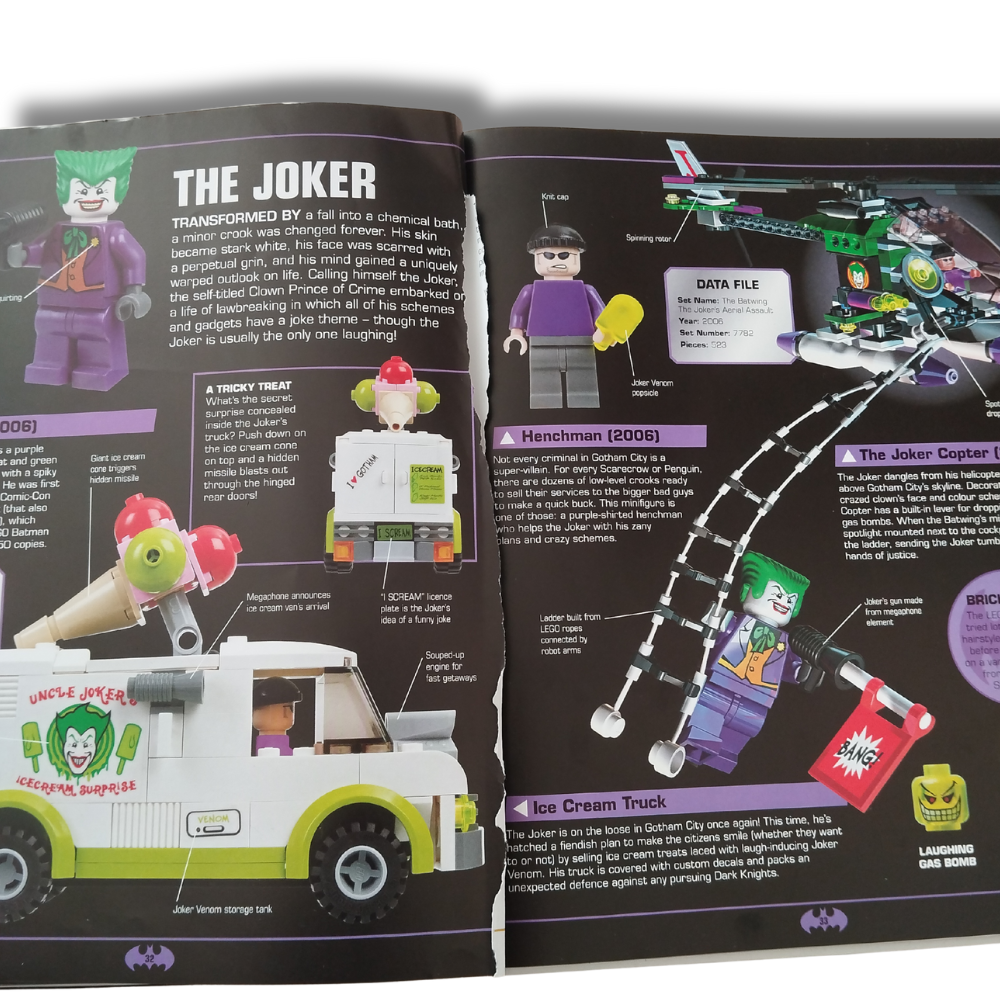 The LEGO DC Universe Super Heroes Batman Visual Dictionary könyv /angol nyelvű, minifigura nélkül/ - 5