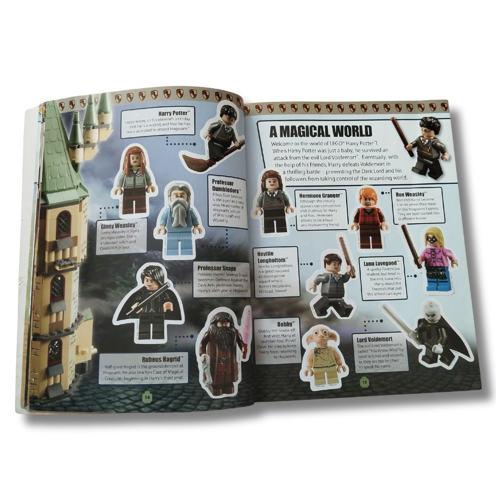 LEGO Amazing Minifigure Ultimate Sticker Collection matricagyűjtő könyv matricákkal /angol nyelvű/ - 2