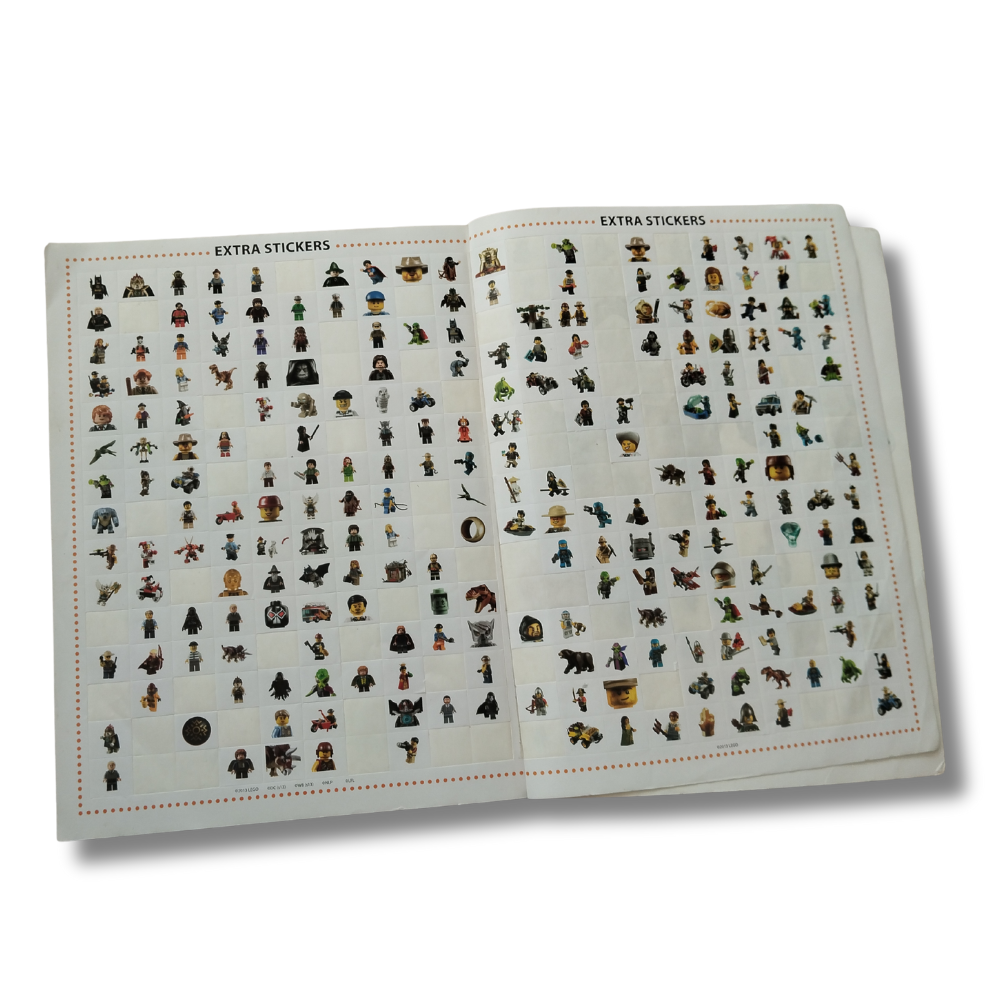 LEGO Amazing Minifigure Ultimate Sticker Collection matricagyűjtő könyv matricákkal /angol nyelvű/ - 3