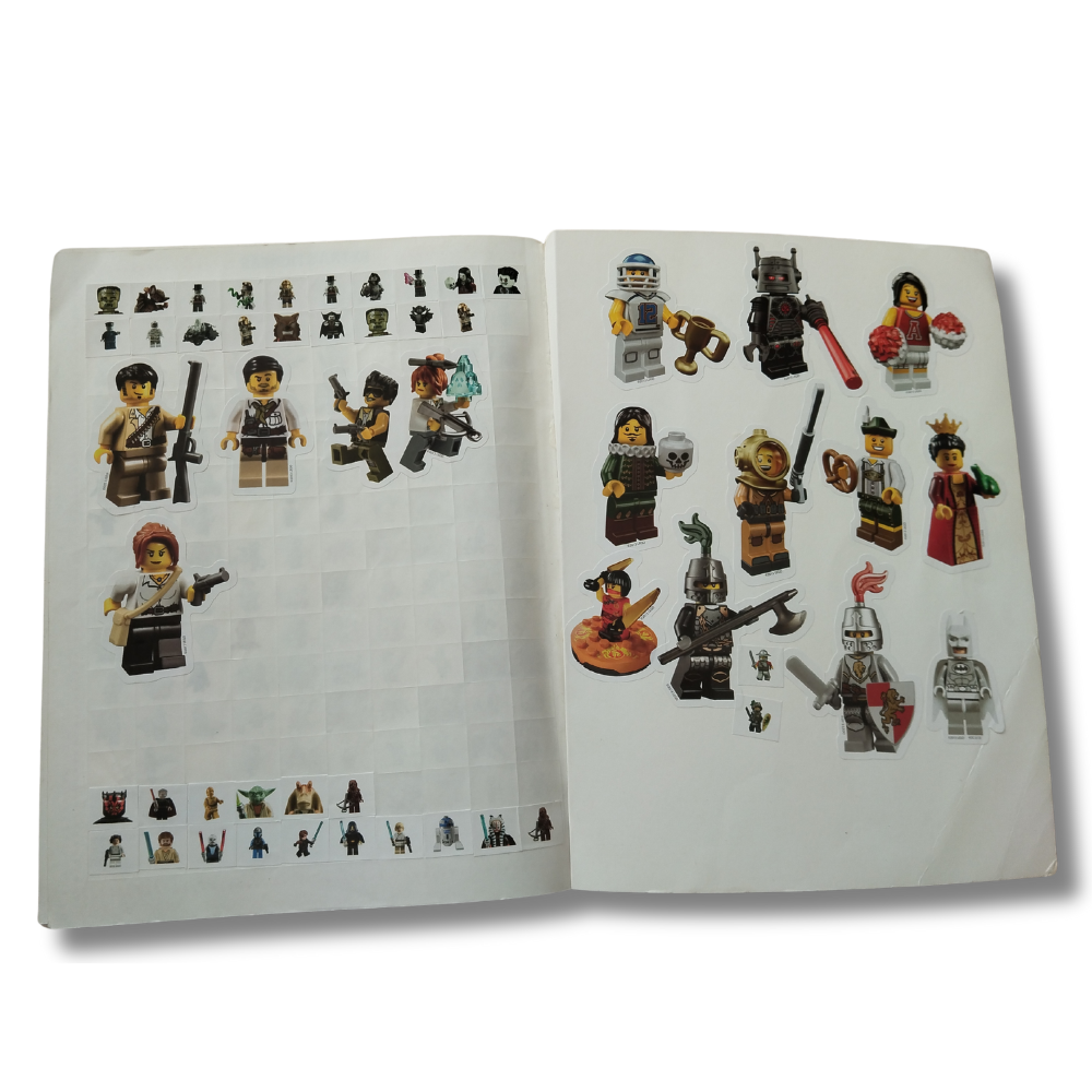 LEGO Amazing Minifigure Ultimate Sticker Collection matricagyűjtő könyv matricákkal /angol nyelvű/ - 5