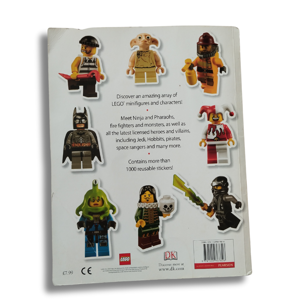LEGO Amazing Minifigure Ultimate Sticker Collection matricagyűjtő könyv matricákkal /angol nyelvű/ - 6