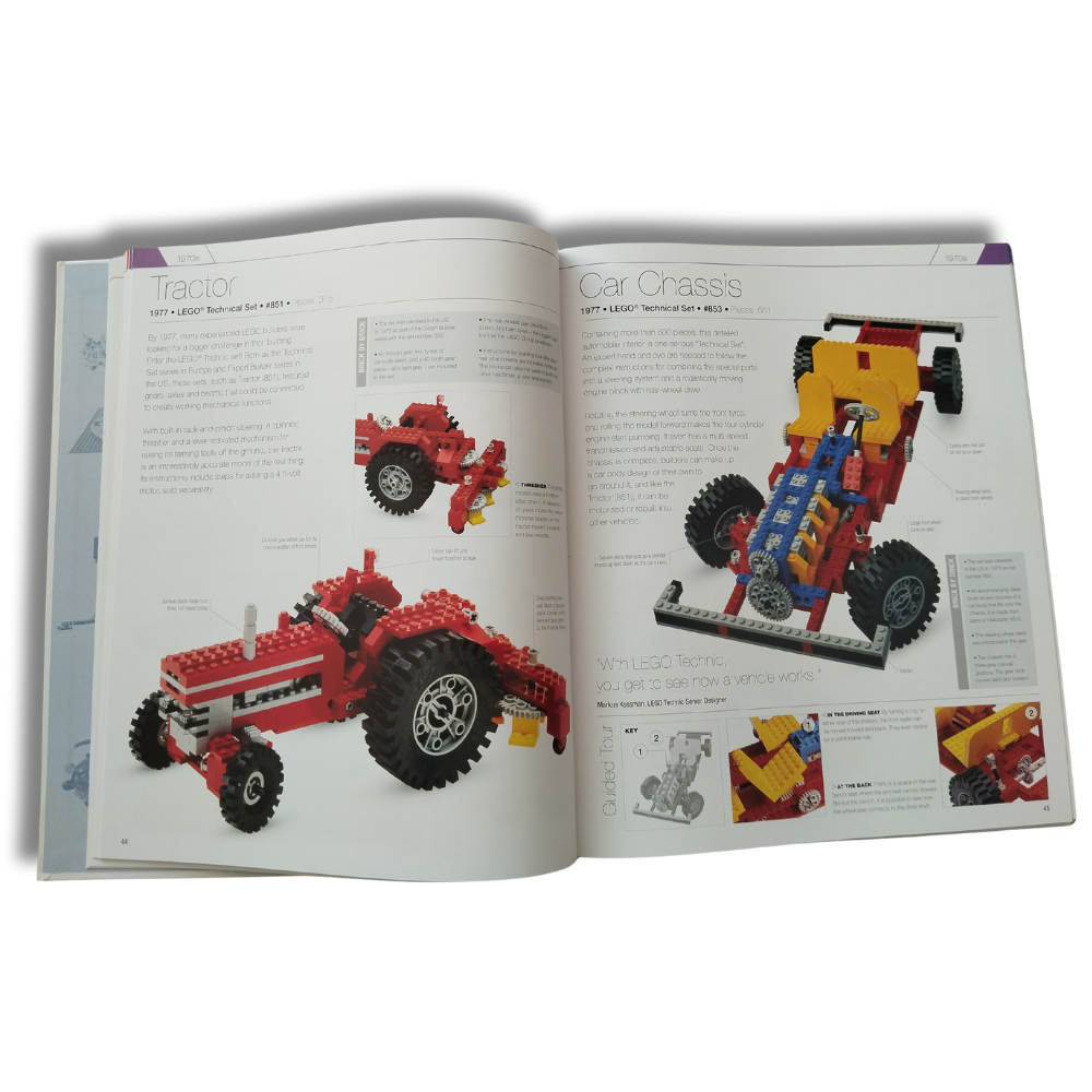 Great LEGO Sets A Visual History /angol nyelvű, lego készlet nélkül/ - 12