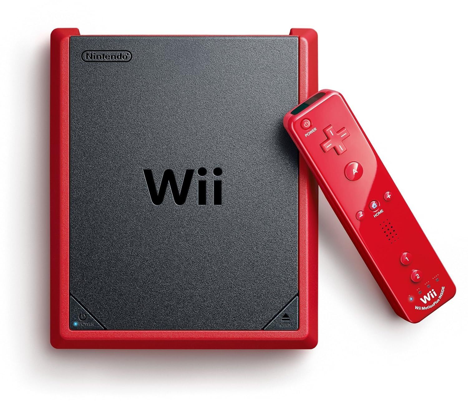 Nintendo Wii Mini játékkonzol - Piros + 1 év garancia /gyári doboz nélkül/ - 2