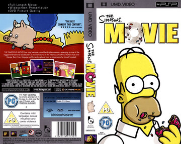The Simpsons Movie - PSP UMD Video - 2