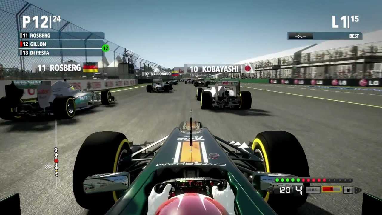 F1 2012 - PS3 - 2
