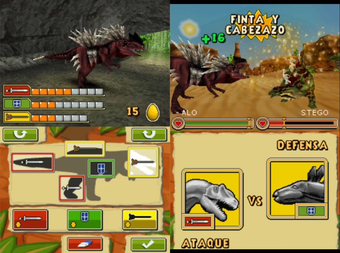 Combat of Giants Dinosaurs - Nintendo DS /kártya/ - 2