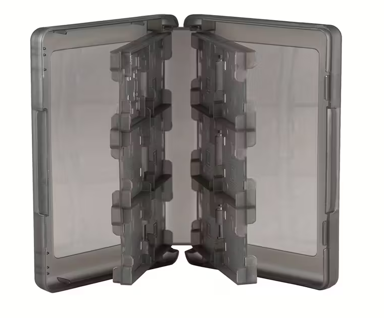 Nintendo DS kártyatartó - 24 részes - szürke - 2