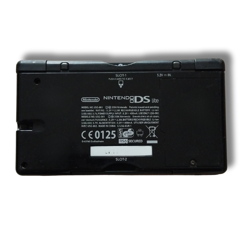 Nintendo DS Lite - Fekete - 3