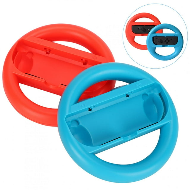 Versenyjáték kormány markolat Nintendo Switch Joy-Conhoz - Piros-kék - 2