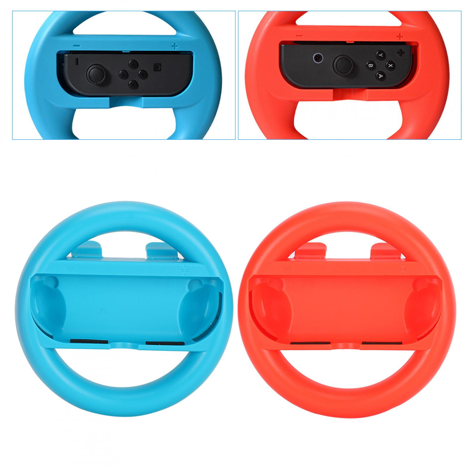 Versenyjáték kormány markolat Nintendo Switch Joy-Conhoz - Piros-kék - 3