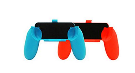 Nintendo Switch Joy-Con kontroller markolat szett – piros-kék - 4