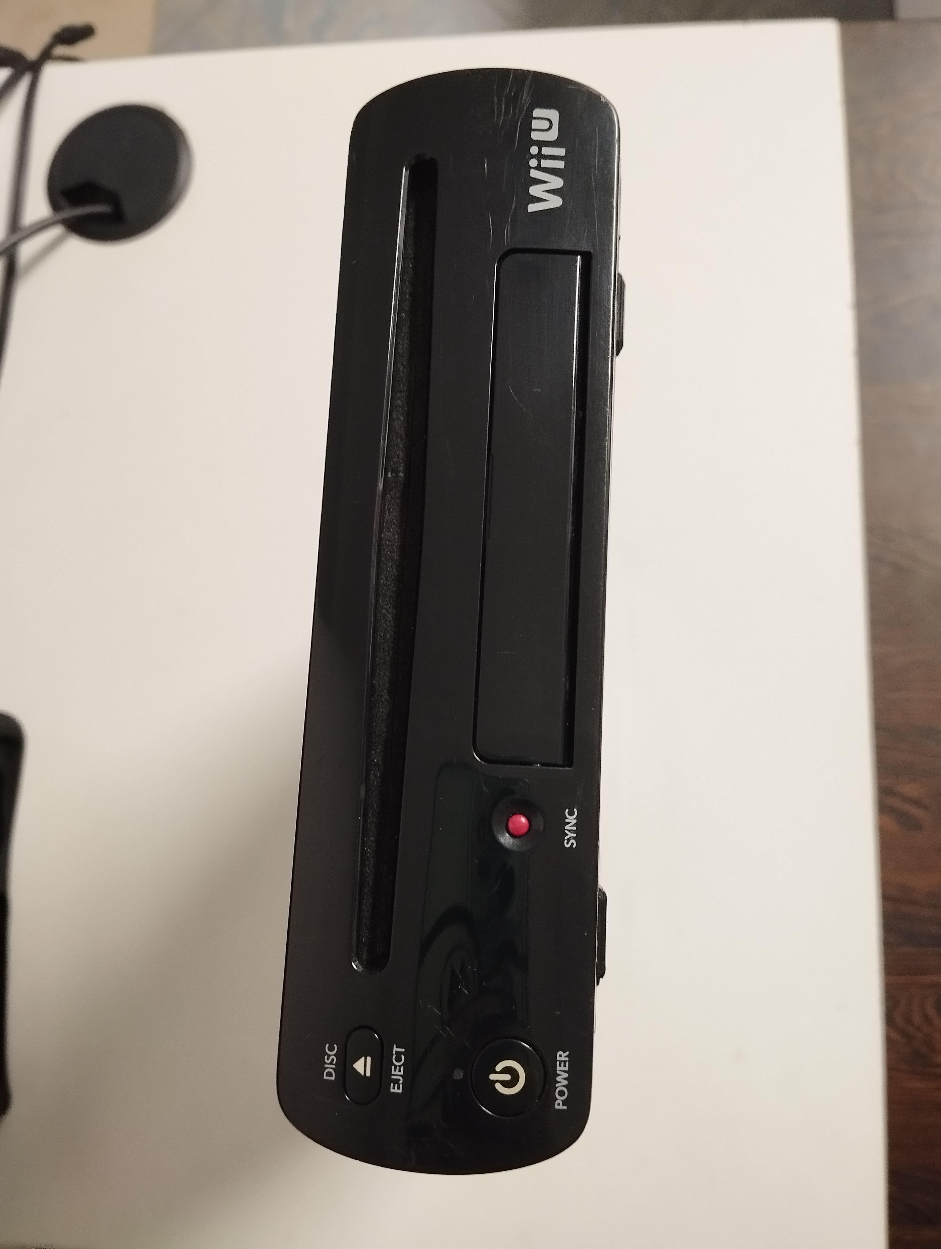 Nintendo Wii U játékkonzol - fekete /gyári doboz nélkül/ - 5