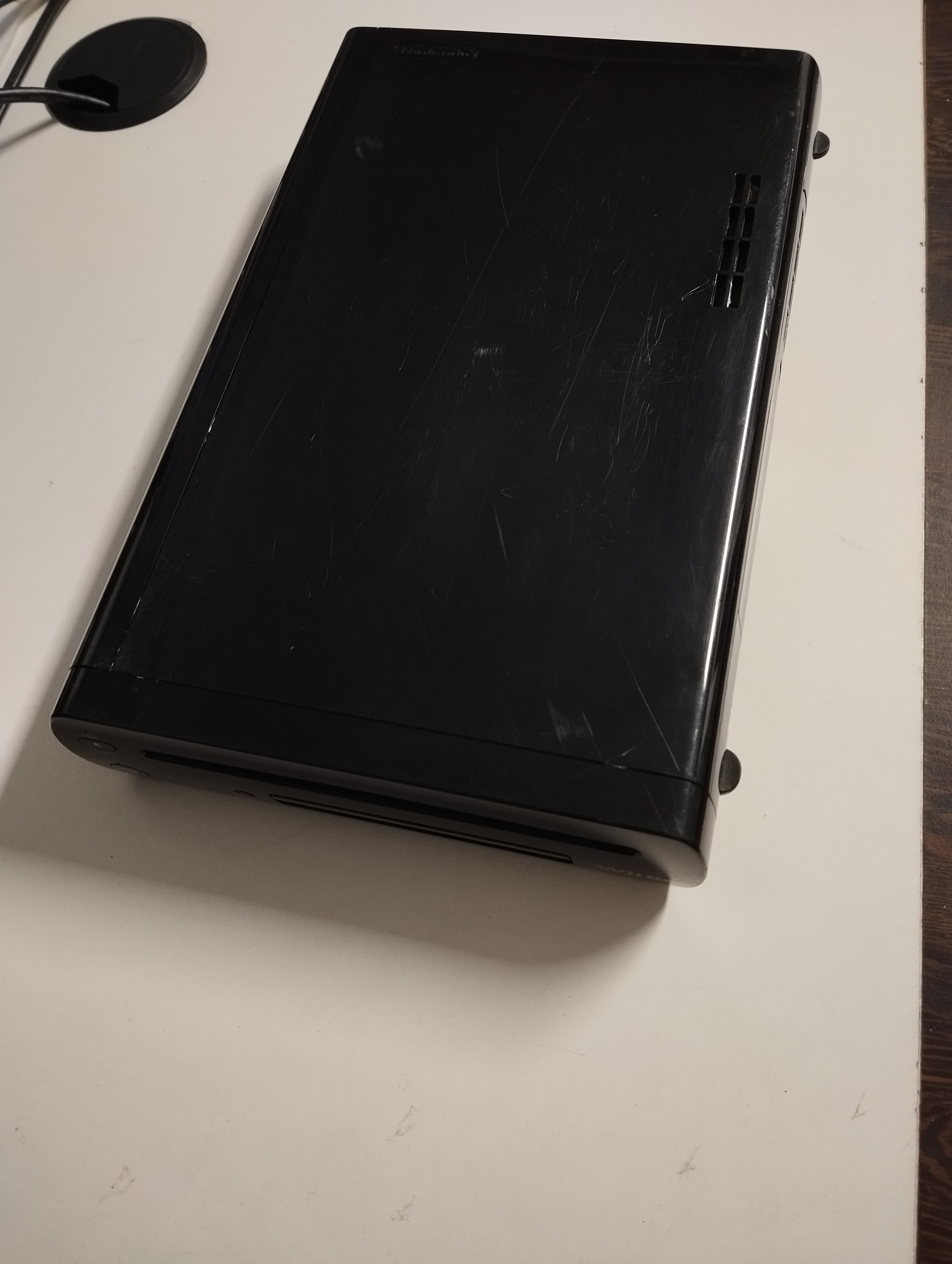 Nintendo Wii U játékkonzol - fekete /gyári doboz nélkül/ - 3