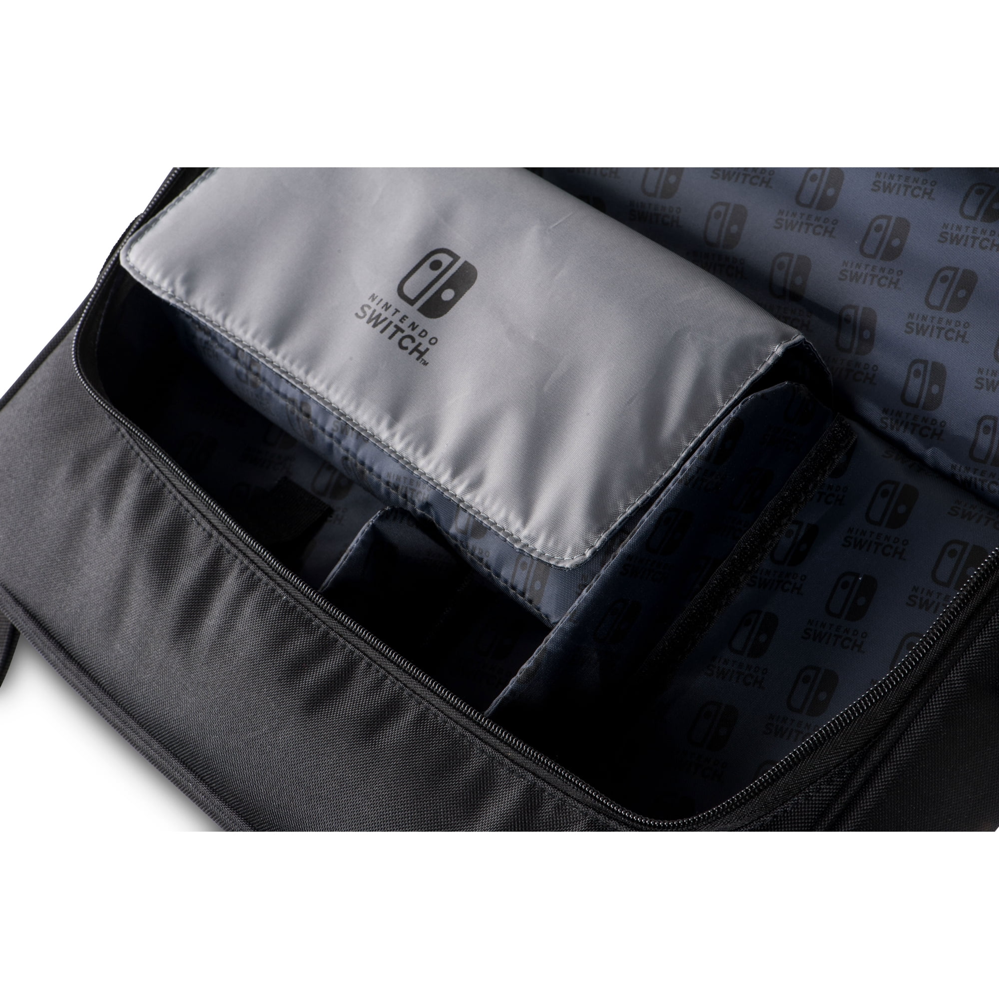 Nintendo Switch táska 2017 fekete/szürke hordtáska válltáska - 2