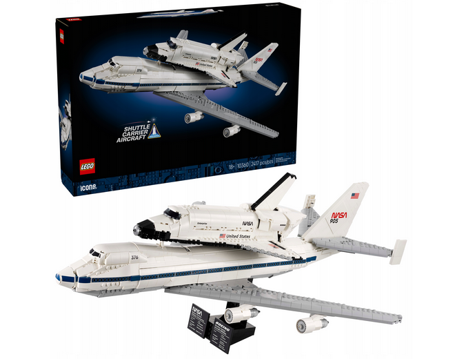 LEGO® 10360 Icons - Űrsiklót szállító repülőgép - Shuttle Carrier Aircraft - 2