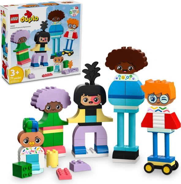 LEGO® 10423 DUPLO® - Megépíthető figurák különféle érzelmekkel - Buildable People with Big Emotions - 2