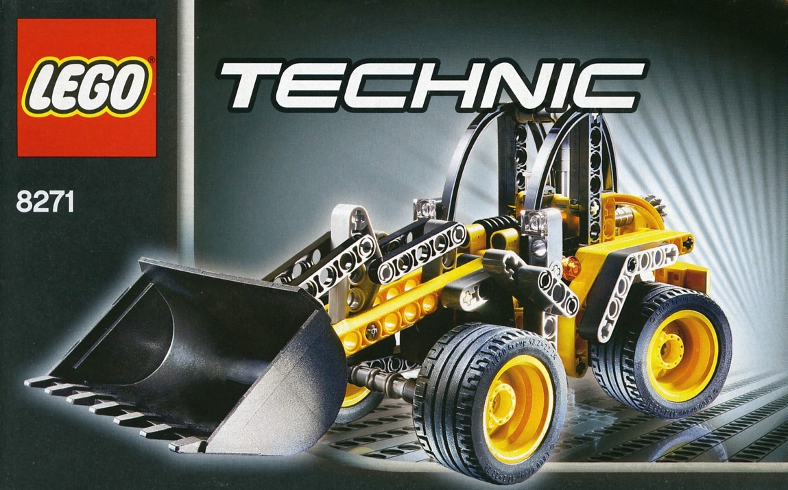 LEGO® 8271 Technic Wheel Loader – Homlokrakodó - 2