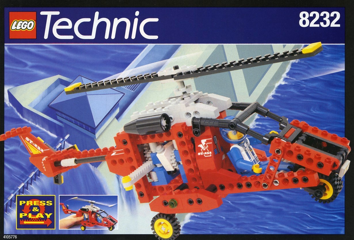 LEGO® 8232 Technic Chopper Force – Helikopteres egység - 2