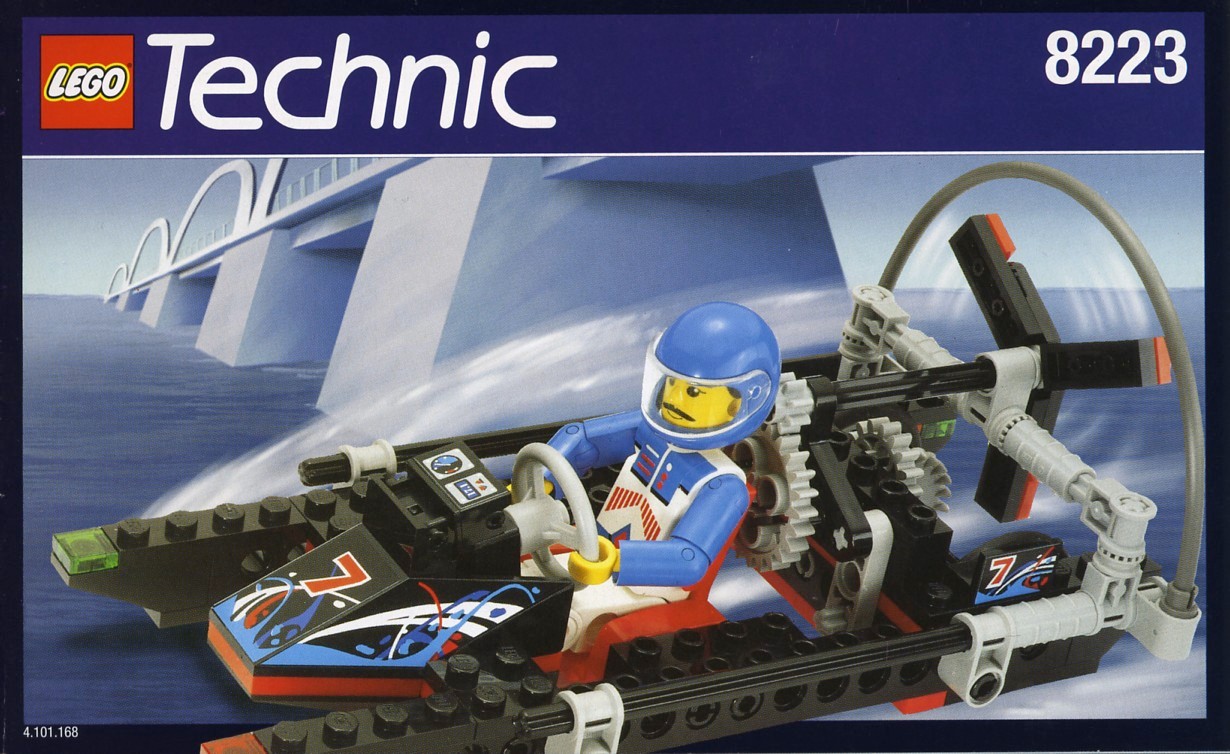 LEGO® 8223 Technic Hydrofoil – Hidroszárnyas hajó - 2
