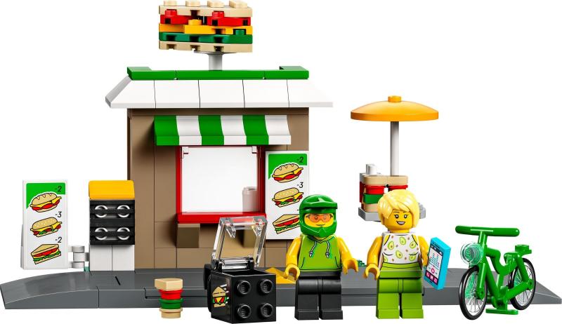 LEGO® 40578 City - Szendvicsbolt - Sandwich Shop - 2