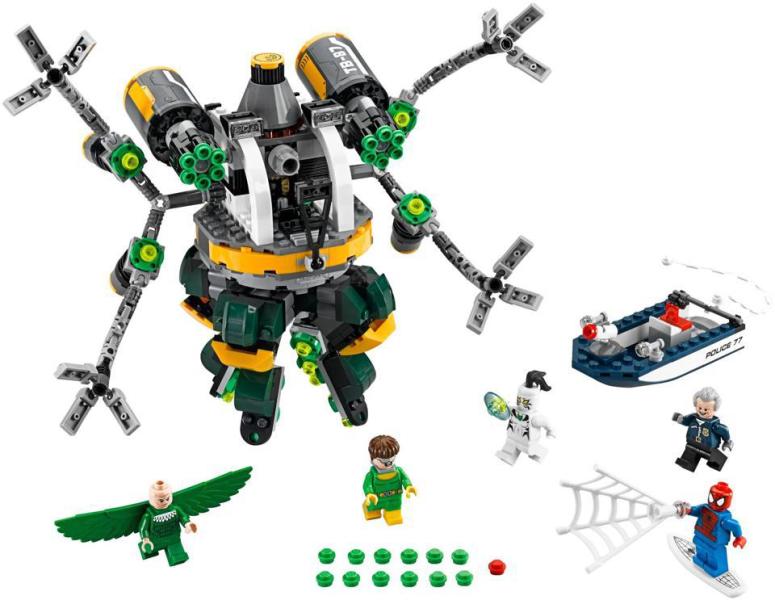 LEGO® 76059 Marvel Super Heroes - Pókember - Doc Ock csápcsapdája - Spider-Man Doc Ocks Tentacle Trap - 2