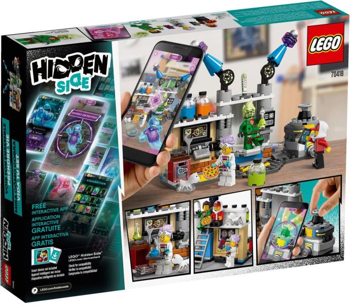 LEGO® 70418 Hidden Side - JB Szellemlaborja - JBs Ghost Lab - 3