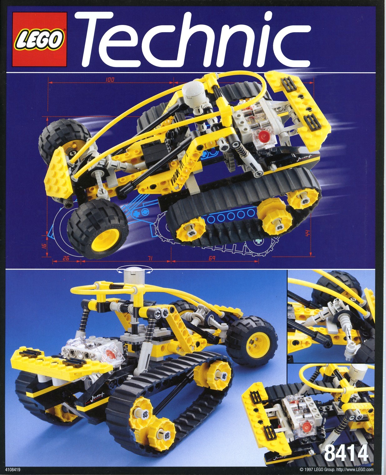 LEGO® 8414 Technic Mountain Rambler - Hegyi barangoló - 2